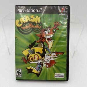 Playstation 2 Crash‎ Twin Sanity Case Only With Pamphlet
